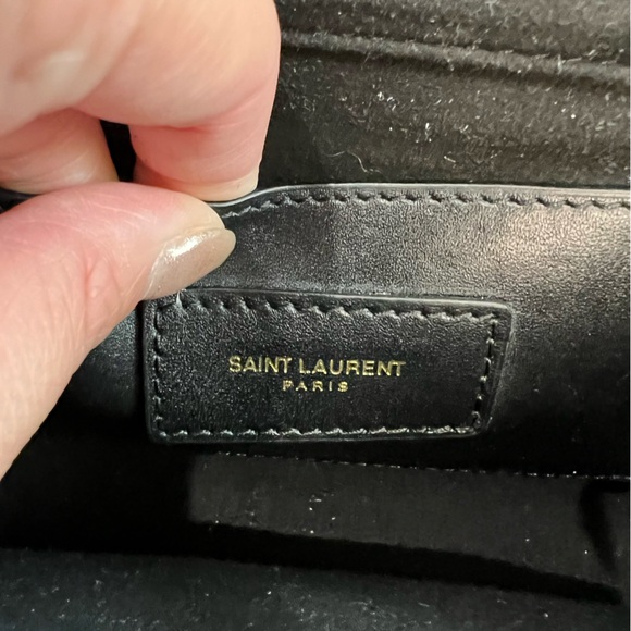 Clearance-YSL Kate Tassel Medium Classic Monogram Bag - Picture 14 of 16